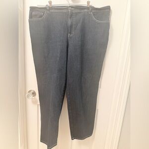 Gloria Vanderbilt Dark Blue Women's 22W Jeans LIKE NEW!  EUC